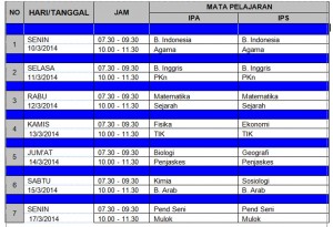 Jadwal