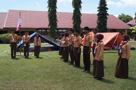 Persami Gerakan Pramuka SMAS PGRI 1 Banjarbaru